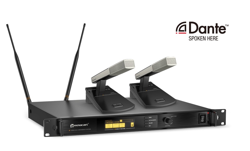 WDC-933-Dante数字无线麦克风会议系统-min
