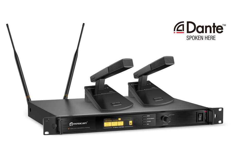 WDC-923-Dante数字无线麦克风会议系统-min